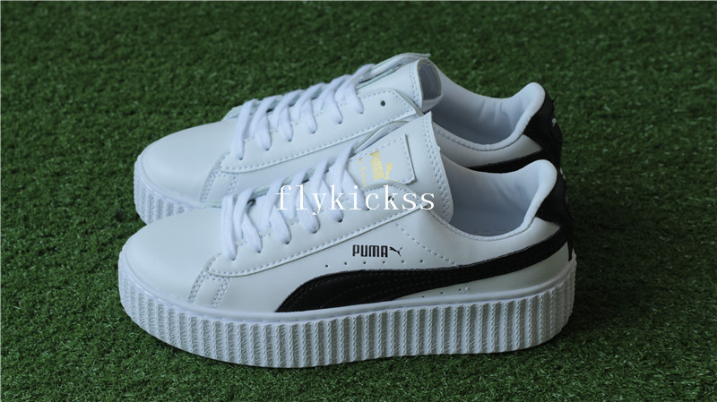 Puma Fenty Rihanna Creeper Low Leather White Black